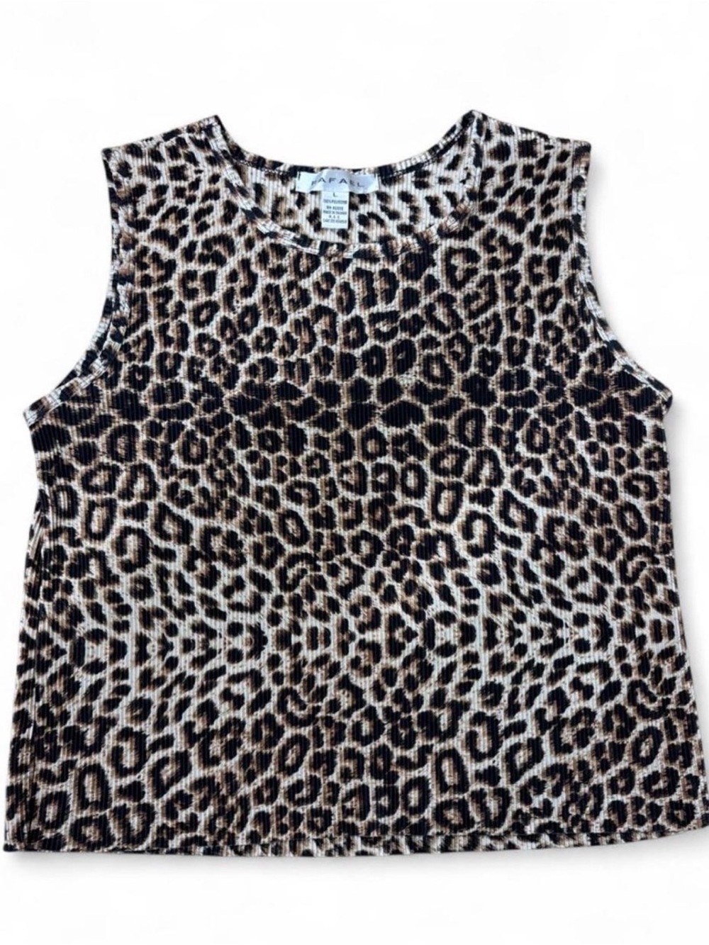 RAFAEL Leopard Print Top
